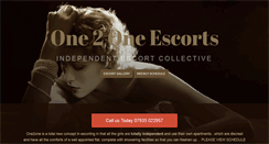 Desktop Screenshot of one2one-escorts.co.uk